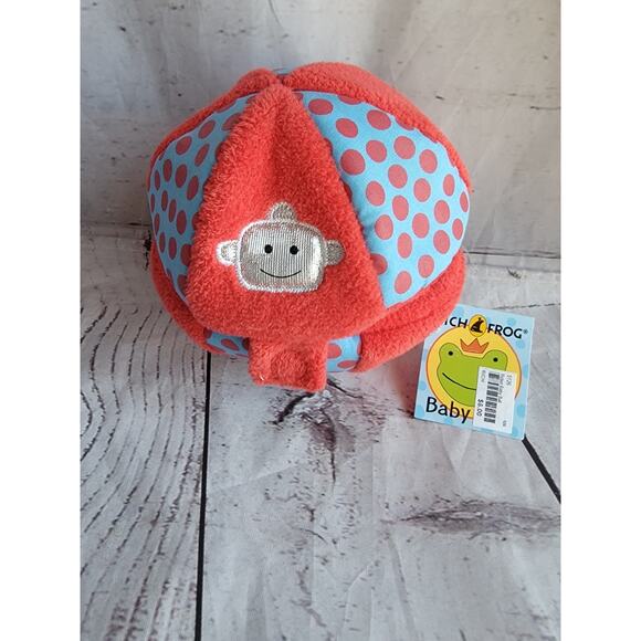 Rich Frog Robot Plush Ball Baby Toy Rattle - Picture 6 of 8